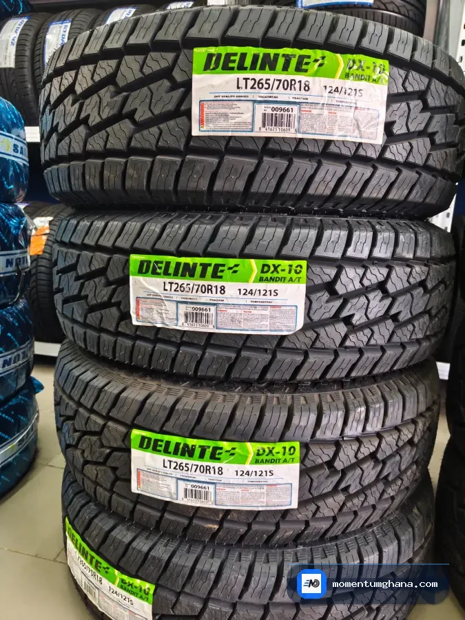 Delinte LT265/70R18 DX-10 Bandit A/T Tyre - Heavy Pickup All-Terrain Power image 2