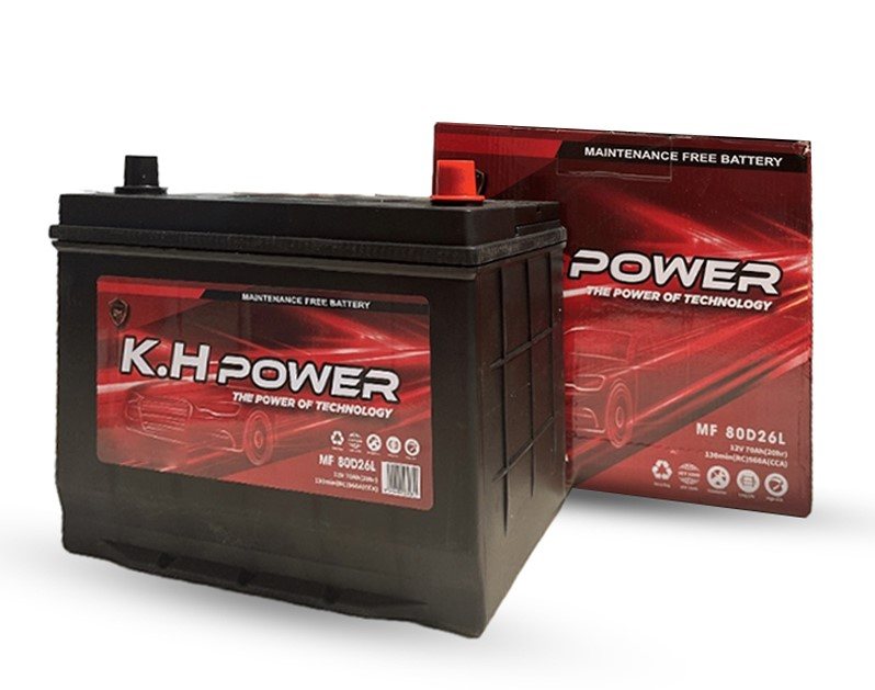 K.H Power maintenance-free car battery available in Ghana