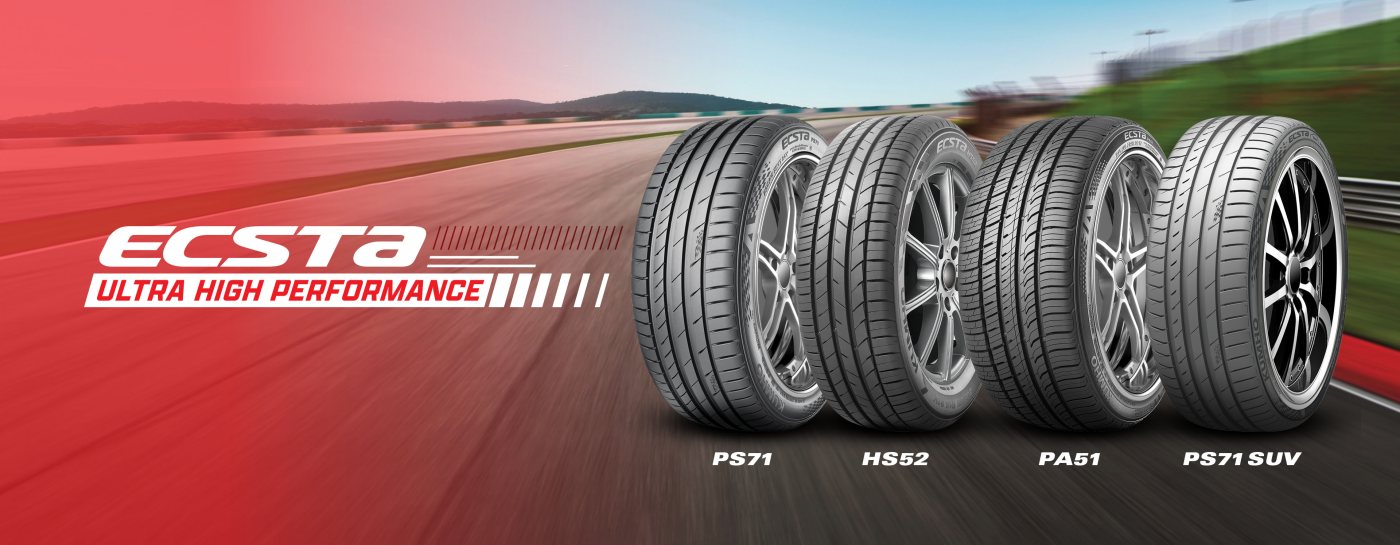 Kumho car SUV 4x4 pickup and van tyre available in Ghana